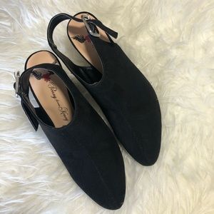 Penny loves Kenny Black Heels. New. Sz 5.5